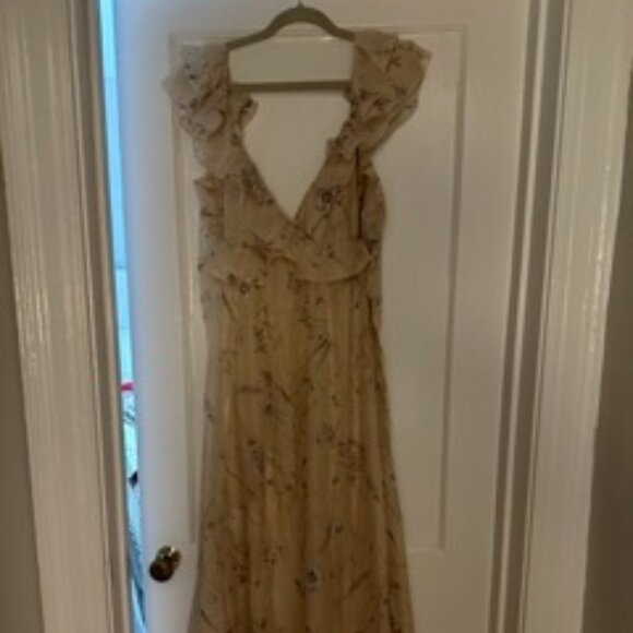 Koko and Mason Floral Ruffle Maxi Dress - Picture 3 of 5